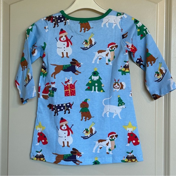 NWT Sz2T ML Monsoon Christmas Dress - Picture 4 of 6